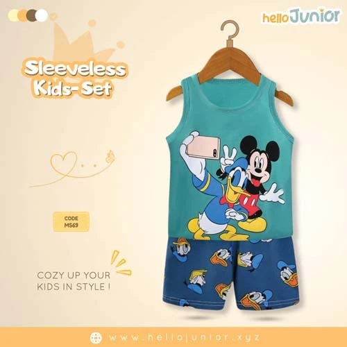 Sleeveless / Maggie sleeve T-Shirt for Kids (6 Months to 11 Years)