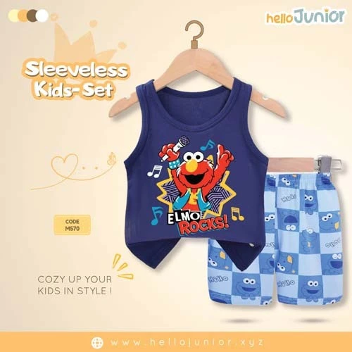 Sleeveless / Maggie sleeve T-Shirt for Kids (6 Months to 11 Years)