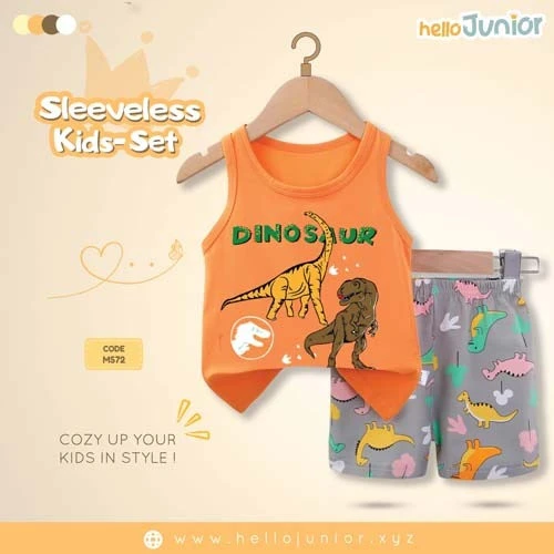 Sleeveless / Maggie sleeve T-Shirt for Kids (6 Months to 11 Years)
